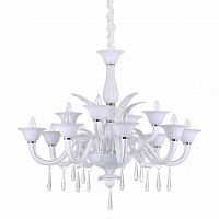 подвесная люстра ideal lux renoir sp12 bianco в Омске