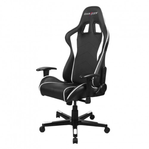 кресло геймерское dxracer formula черно-белое в Омске