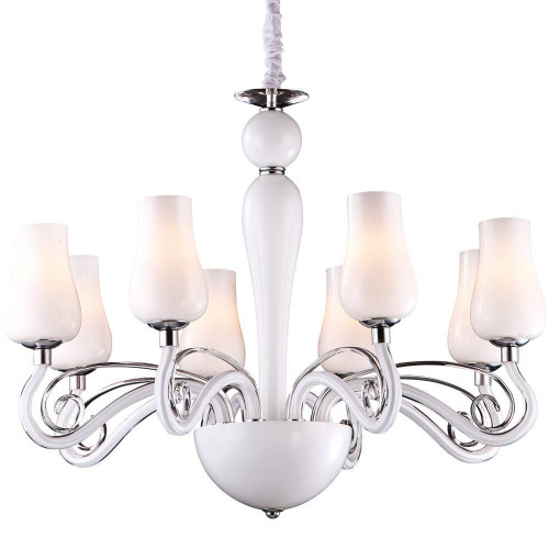 подвесная люстра arte lamp biancaneve a8110lm-8wh в Омске