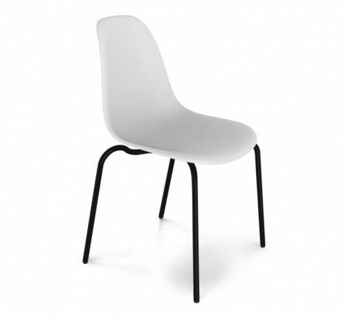 стул dsr белый s30 (eames style) в Омске