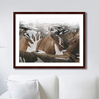 картина: mountain under mist, iceland no 1 в Омске