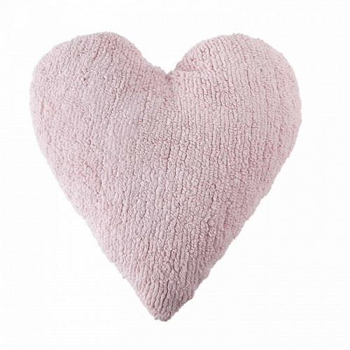 подушка heart розовая в Омске