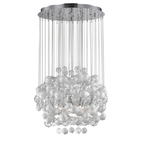 подвесная люстра ideal lux bollicine sp14 bianco в Омске