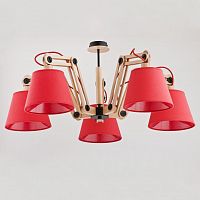 потолочная люстра alfa joga red 22245 в Омске