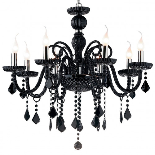 подвесная люстра ideal lux giudecca sp8 nero в Омске
