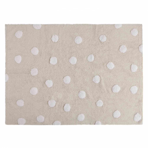 ковер polka dots бежевый-белый в Омске