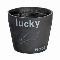 цветочный горшок lucky чёрный в Омске