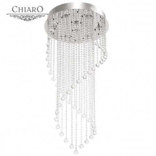 каскадная люстра chiaro sil хром в Омске
